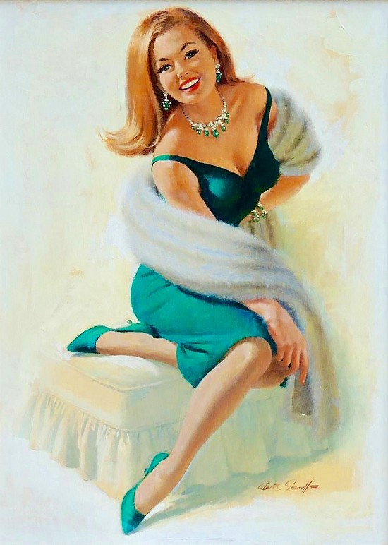 Arthur Sarnoff Original Illustration Artwork For Sale 3495