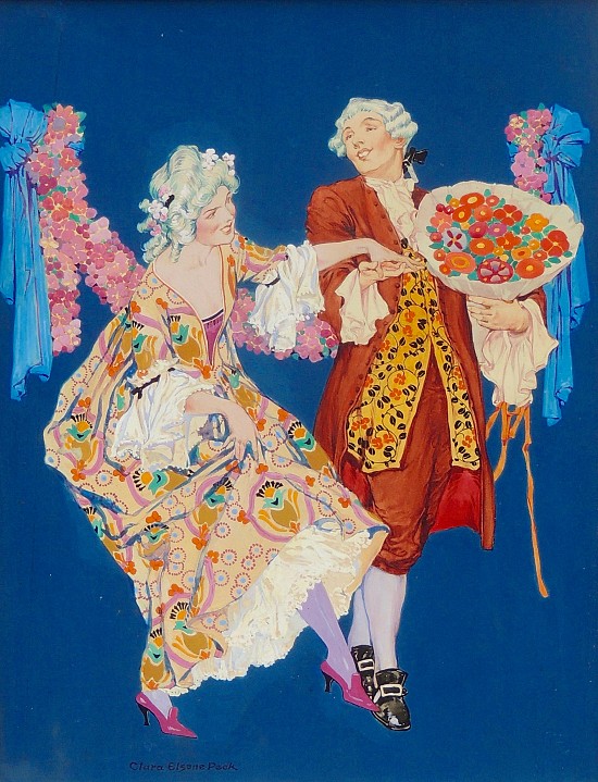 Dancing Couple at the Ball, Theatre Magazine Cover