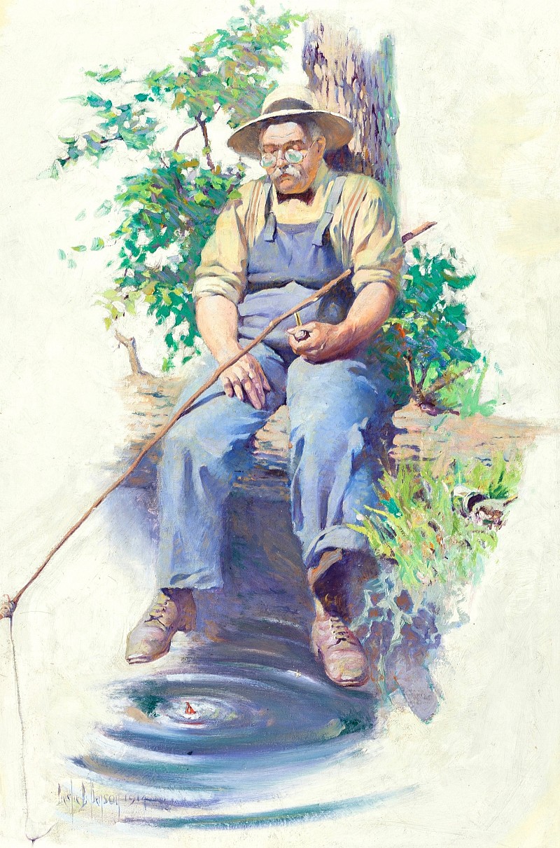 Original Art For Sale: Hunting/Fishing Illustrations